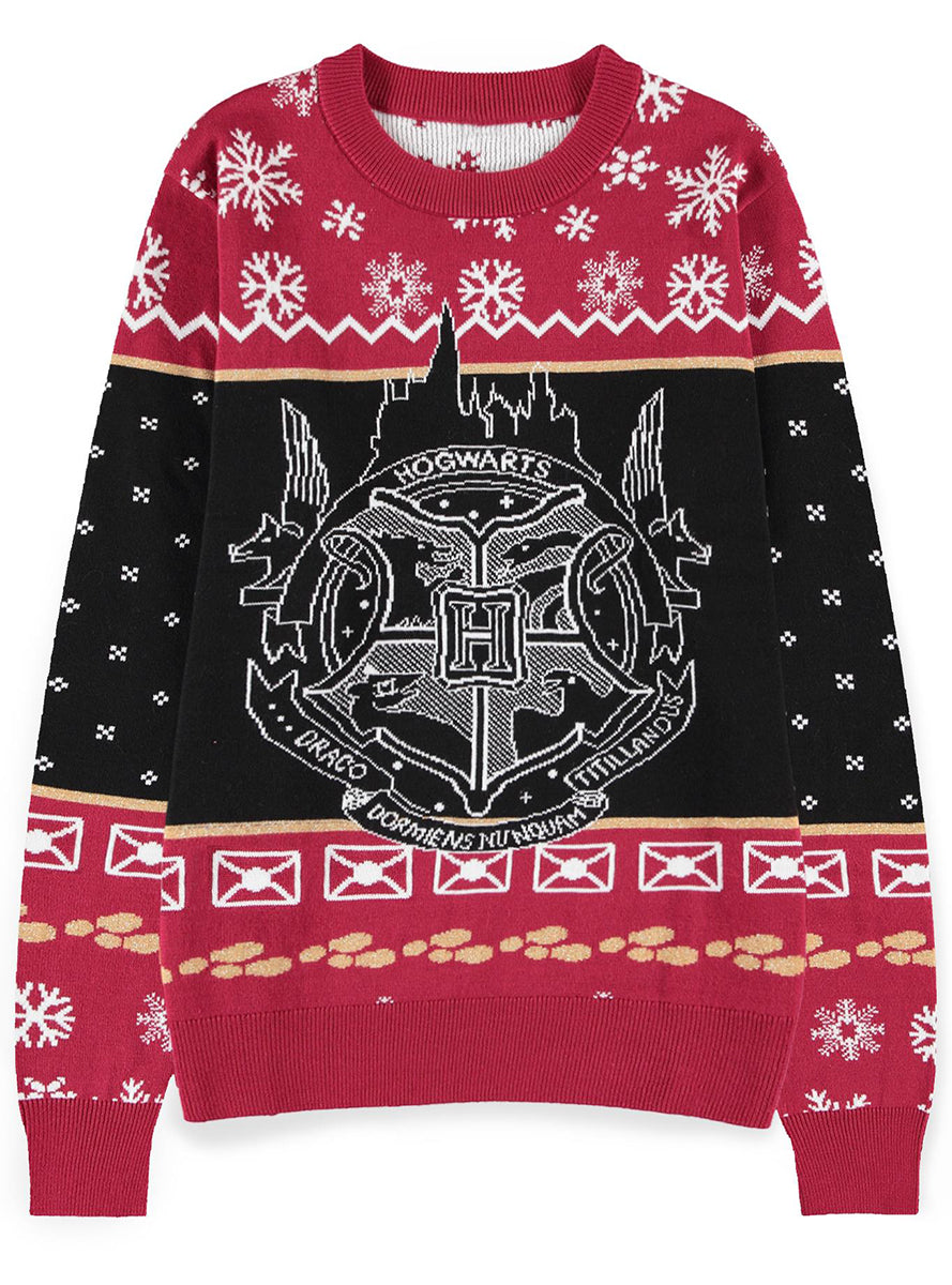Pull de Noël Poudlard homme - Harry Potter