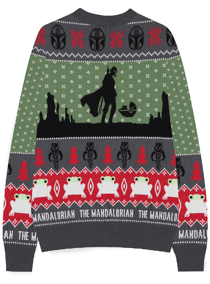 Pull de Noël Baby Yoda The Mandalorian homme - Star Wars