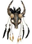 Masque de squelette chaman pour adulte