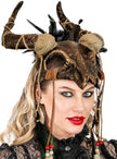 Masque de squelette chaman pour adulte