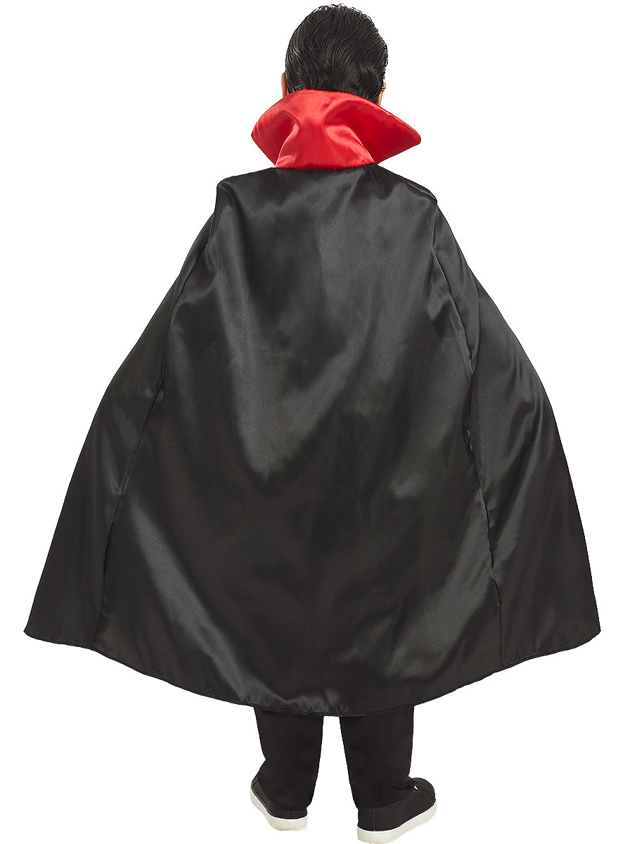 Déguisement Comte Dracula pour enfant avec maquillage