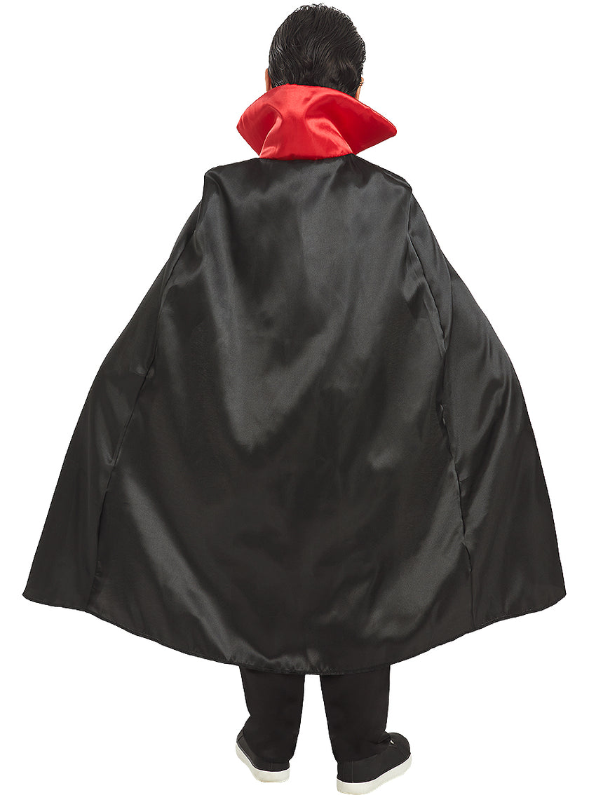 Déguisement Comte Dracula pour enfant avec maquillage