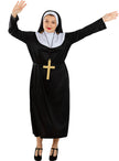 Déguisement de nonne avec croix taille grande