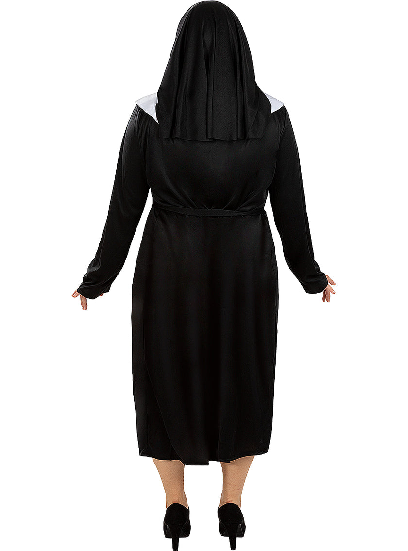 Déguisement de nonne avec croix taille grande