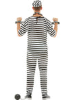 Déguisement de prisonnier avec boule grande taille