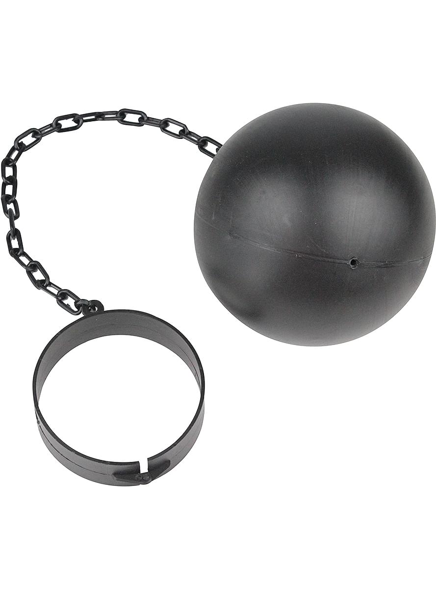 Déguisement de prisonnier avec boule grande taille