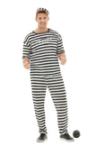 Déguisement de prisonnier avec boule grande taille