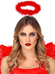Auréole d'ange rouge