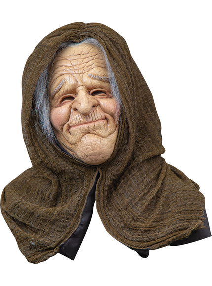 Masque de grand-mère avec capuche