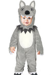 Déguisement de loup gris pour bébé