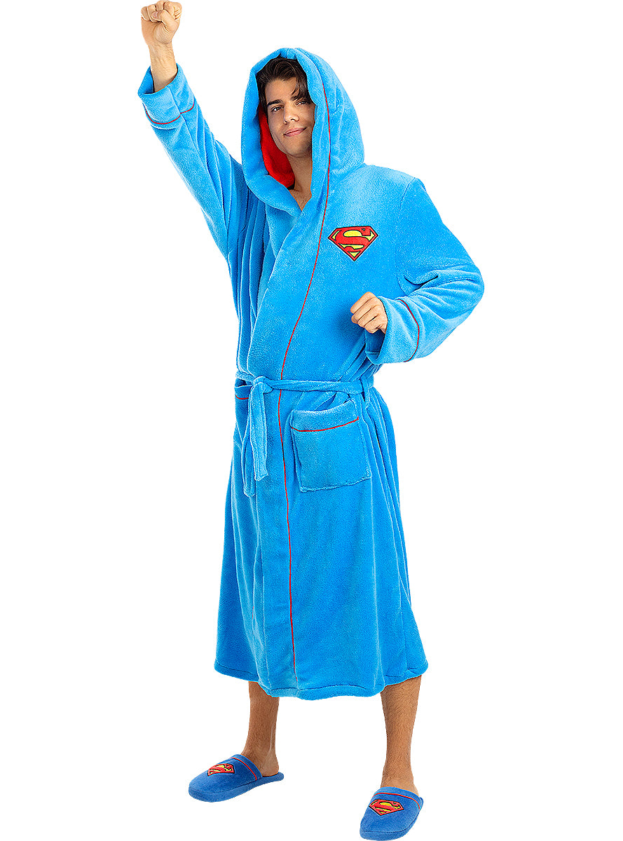 Peignoir Superman pour adulte taille grande