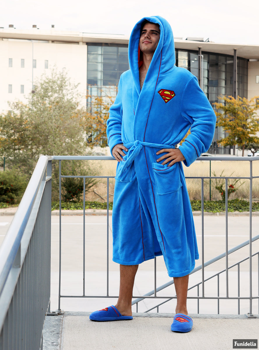Peignoir Superman pour adulte taille grande