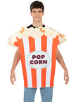 Déguisement sac de pop-corn pour adulte taille grande