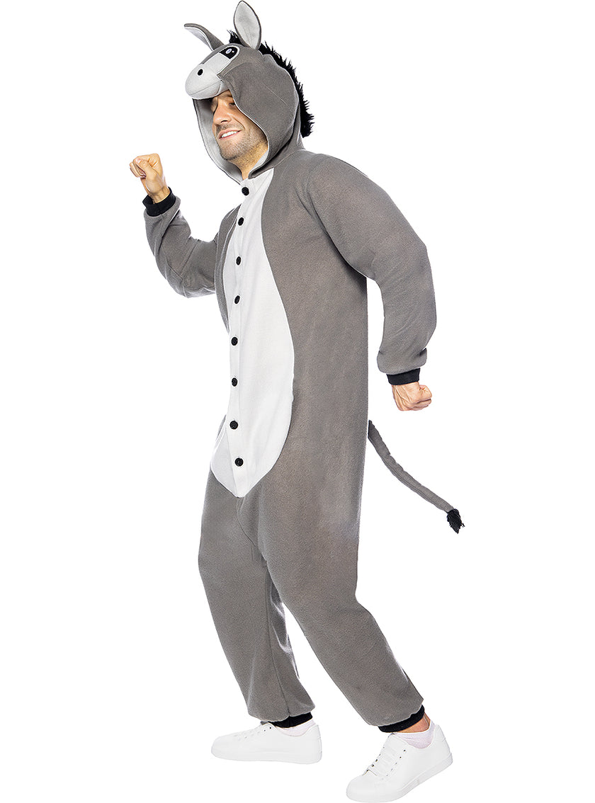 Déguisement âne onesie pour adulte taille grande