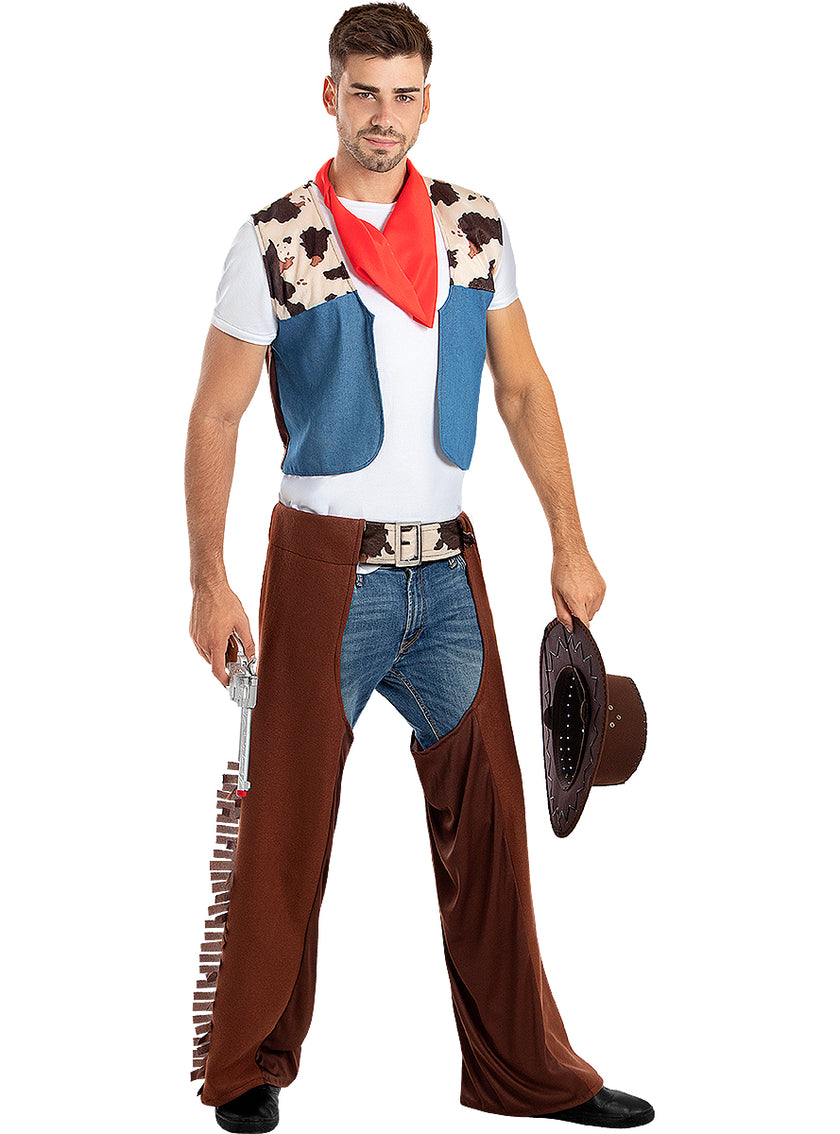 Déguisement de cow-boy pour homme taille grande