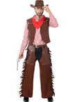 Déguisement de cow-boy pistolero pour homme taille grande