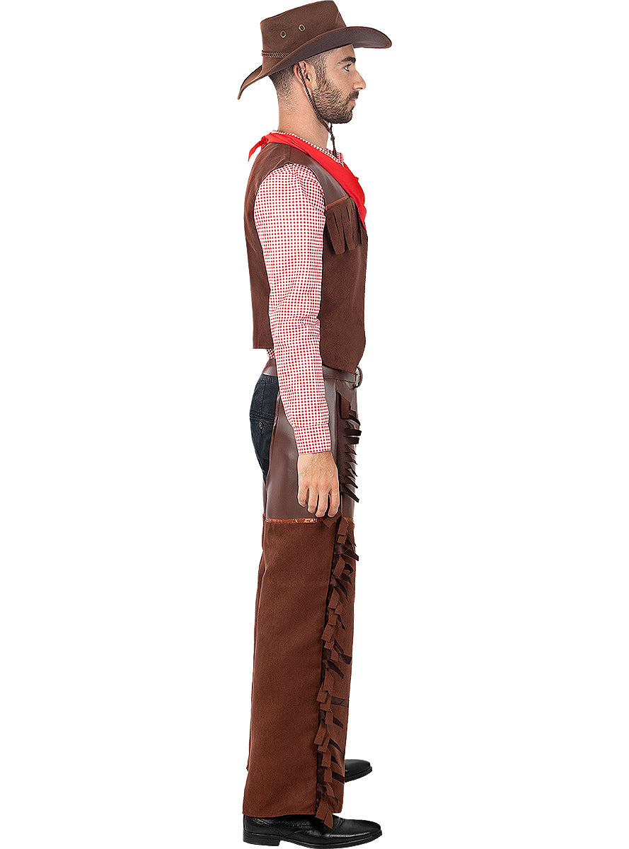 Déguisement de cow-boy pistolero pour homme taille grande