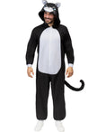 Déguisement onesie chat pour adulte taille grande