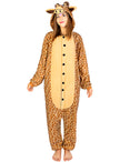 Déguisement combinaison girafe pour adulte taille grande