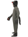 Déguisement de loup gris taille grande