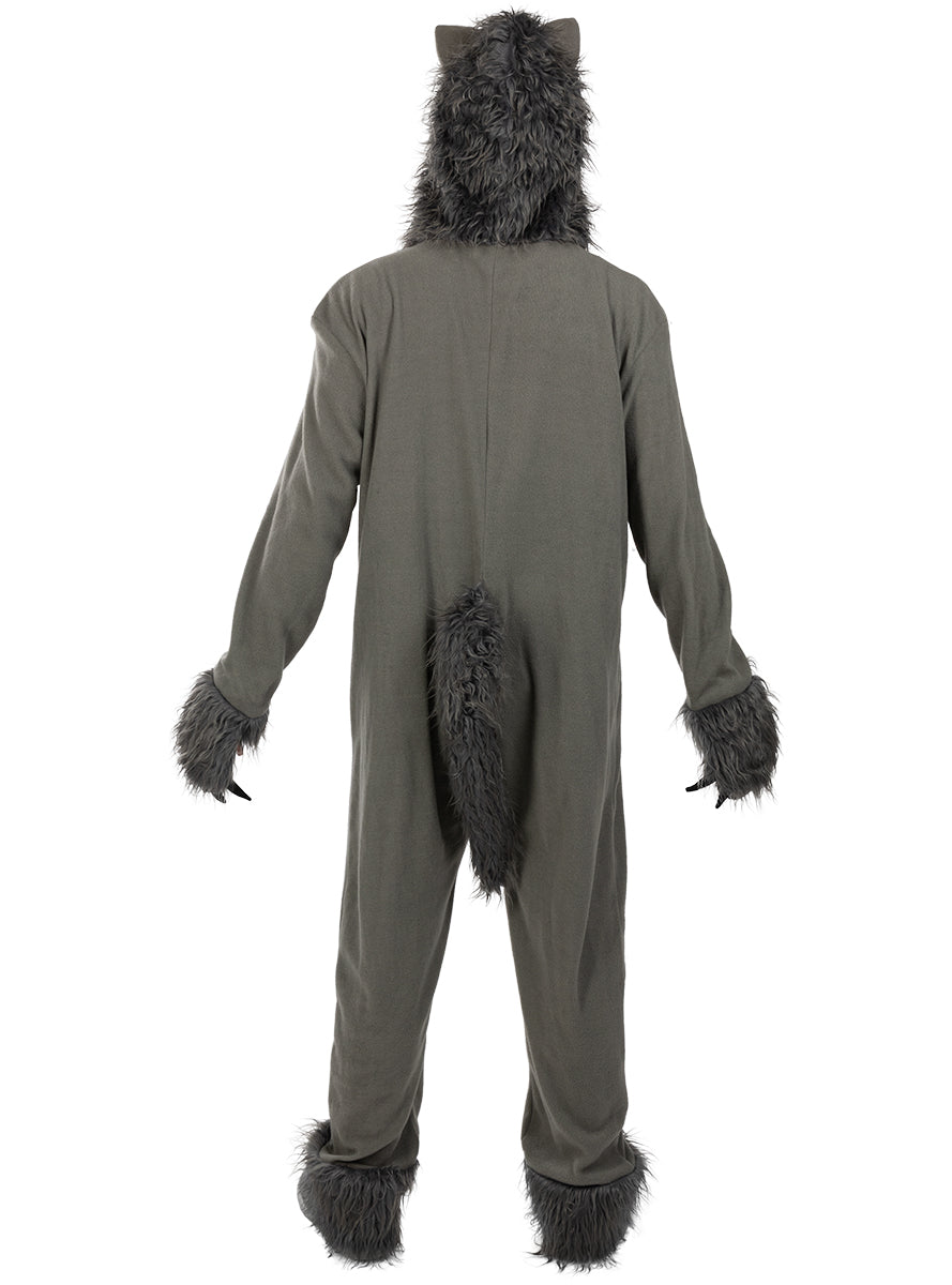 Déguisement de loup gris taille grande