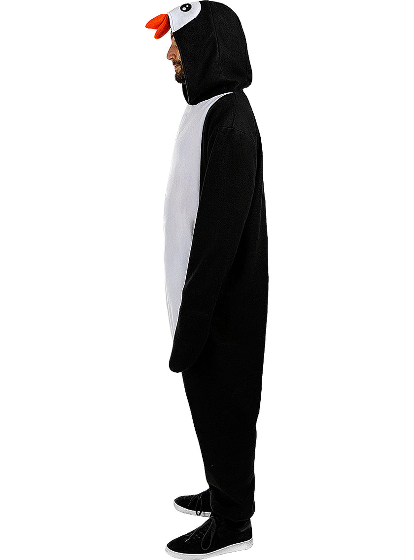 Déguisement onesie pingouin pour adulte taille grande