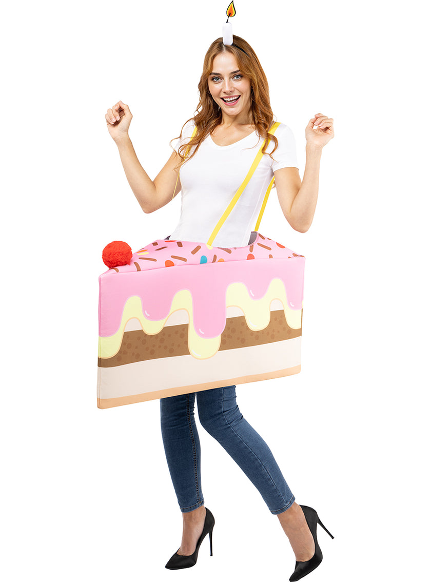 Déguisement gâteau d'anniversaire pour adulte taille grande