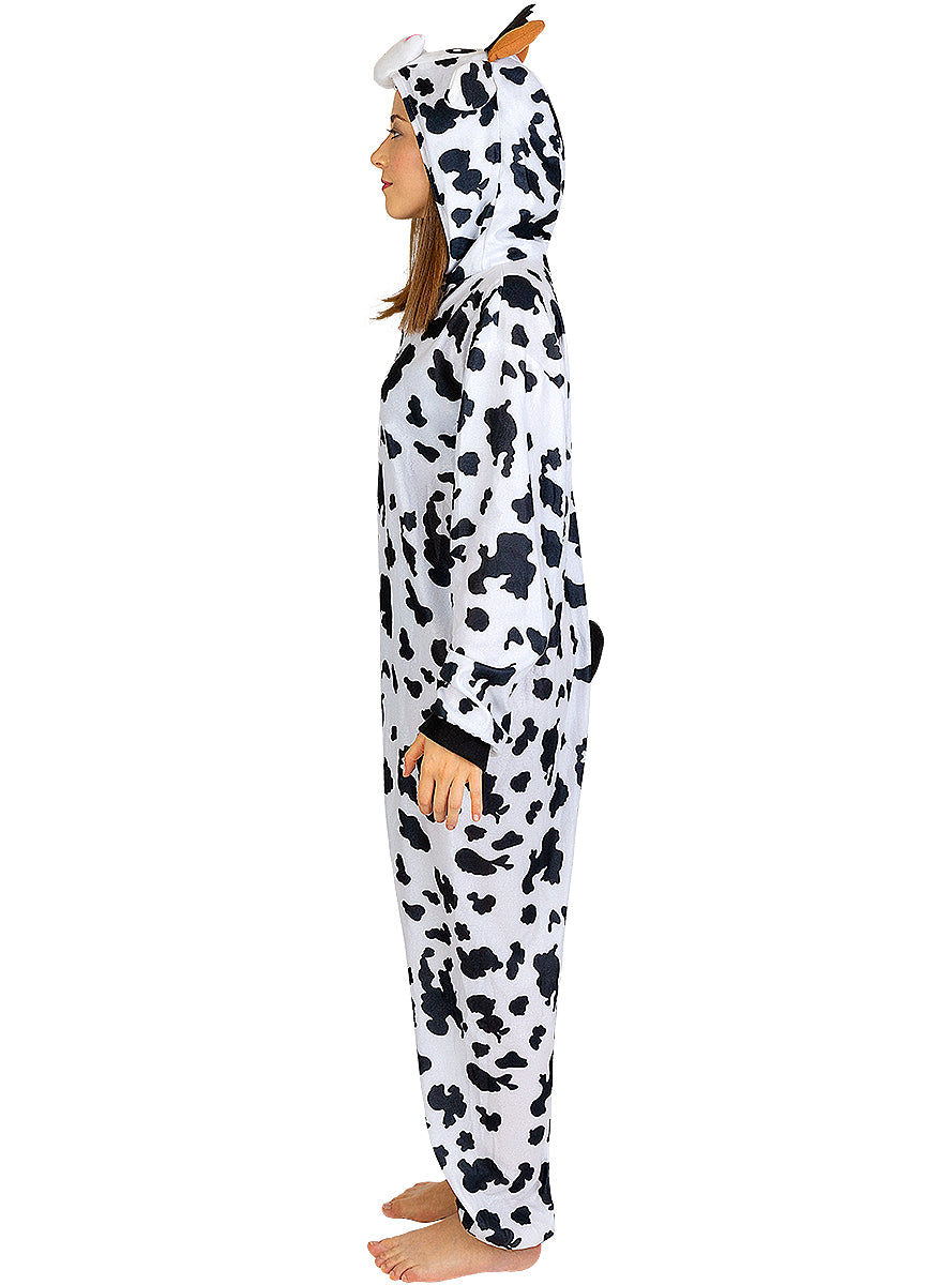 Déguisement combinaison vache pour adulte taille grande