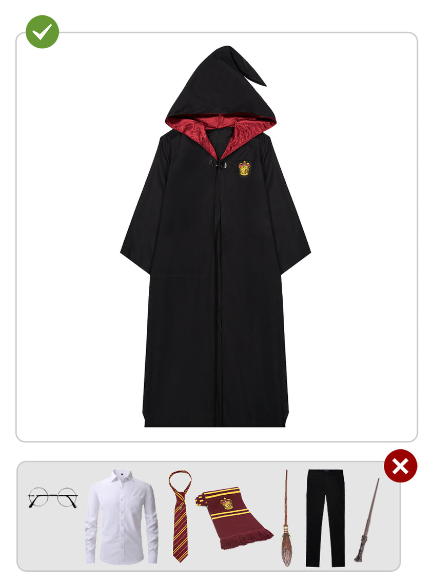 Déguisement Harry Potter adulte taille grande - Gryffondor