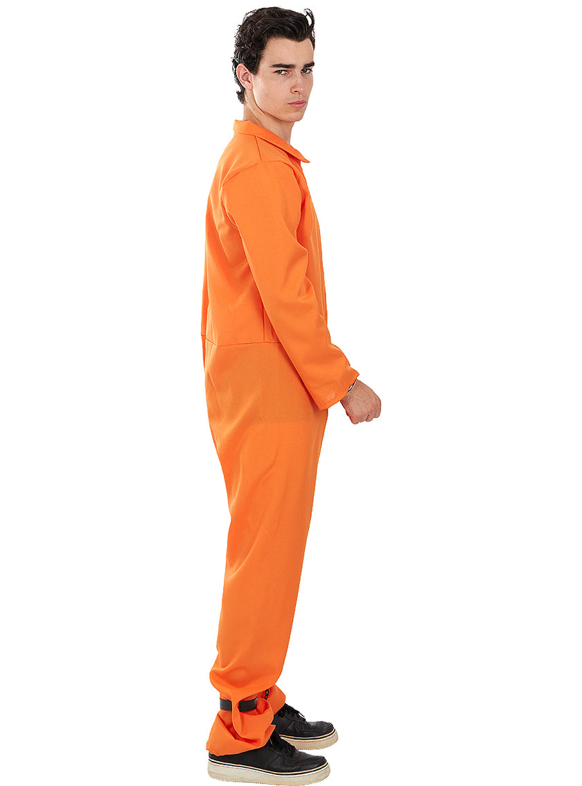 Déguisement de prisonnier orange taille grande