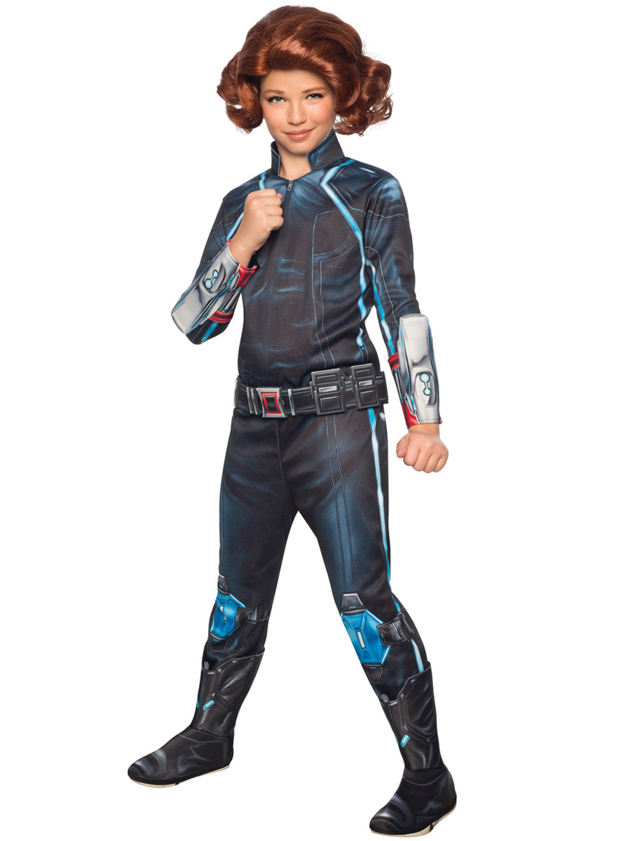 Déguisement Veuve Noire Avengers: L'Ère d'Ultron deluxe fille