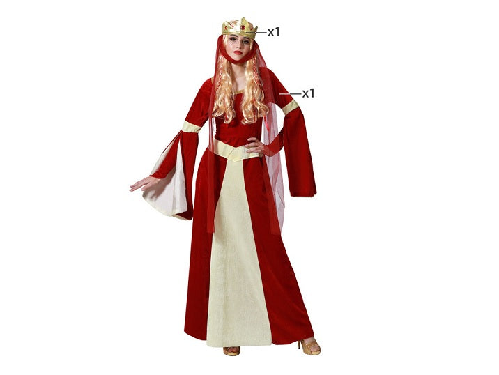 déguisement de dame moyen-âge 2pcs femme
