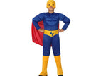 déguisement enfant super héros bleu