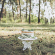 PIC DECO EN BOIS DORE JOYEUX ANNIVERSAIRE