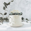 PIC DECO EN BOIS DORE JOYEUX ANNIVERSAIRE