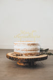 PIC DECO EN BOIS DORE MON 1ER ANNIVERSAIRE