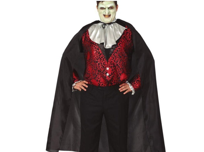 cape noire taille unique 130cm