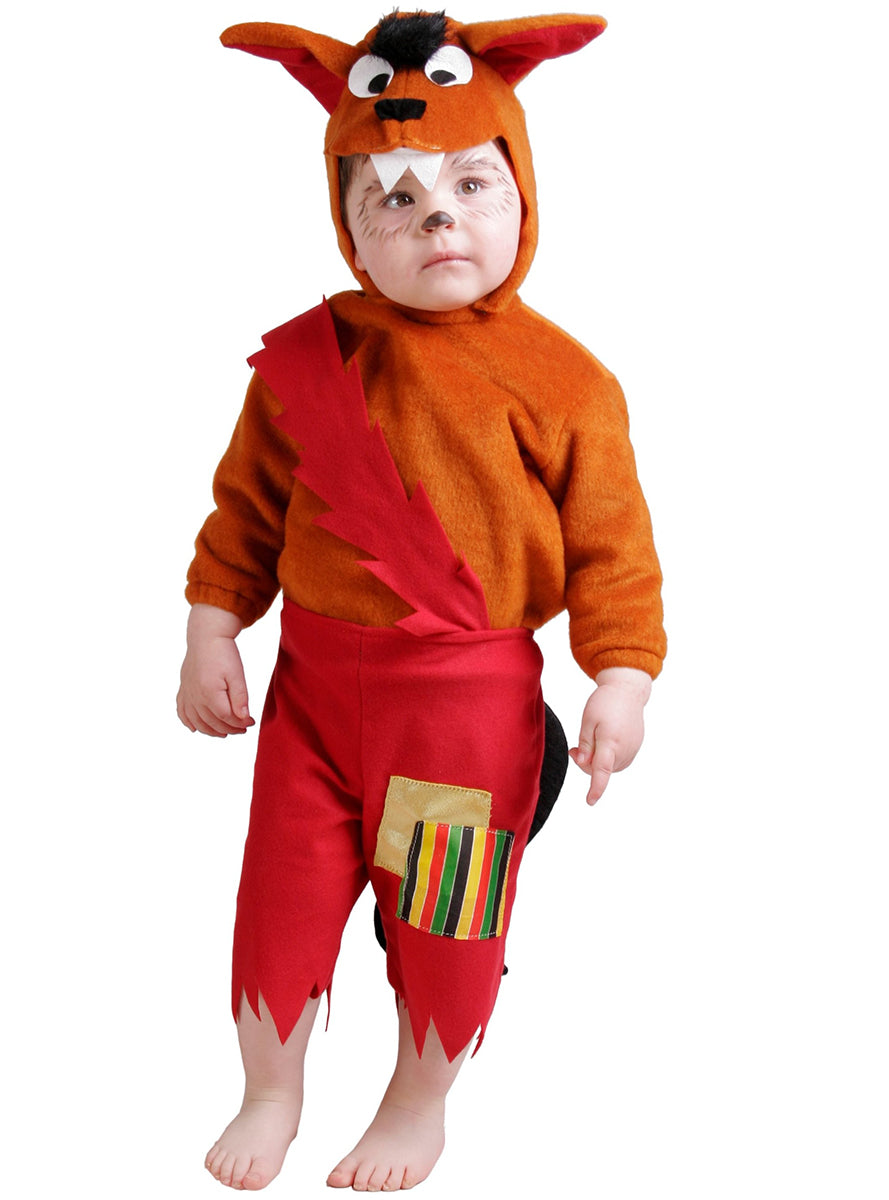 Déguisement loup bébé