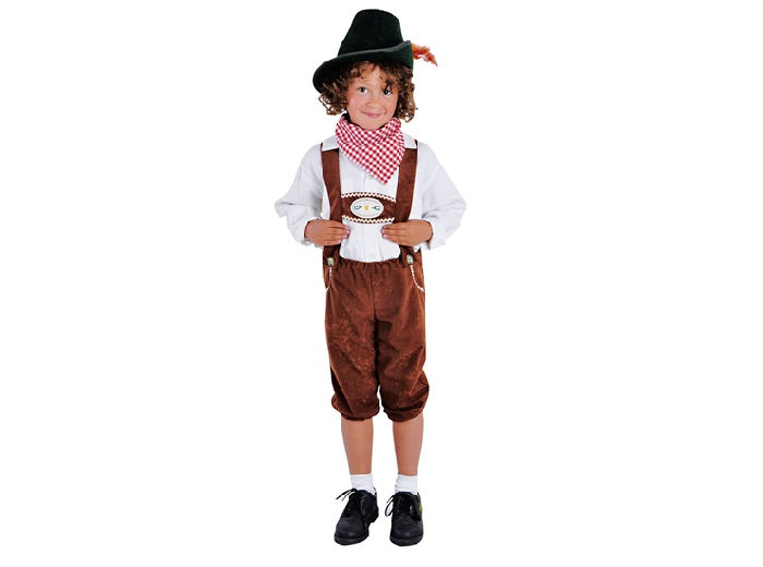 pantalon tyrolien avec bretelles enfant