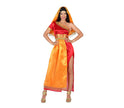 déguisement d'hindoue 3pcs femme
