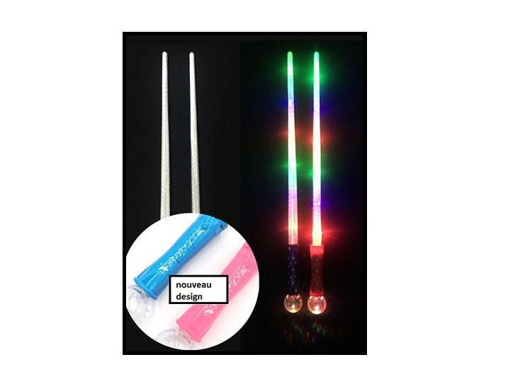 épée lumineuse led's multicolores mix 69cm