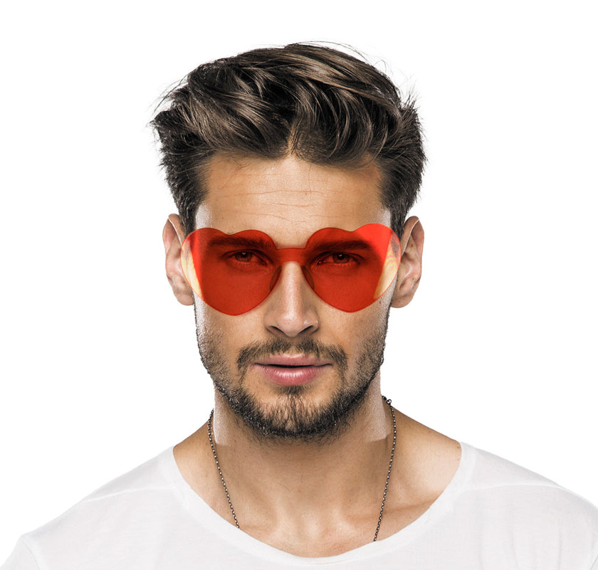 LUNETTES FESTIVAL COEUR ROUGE
