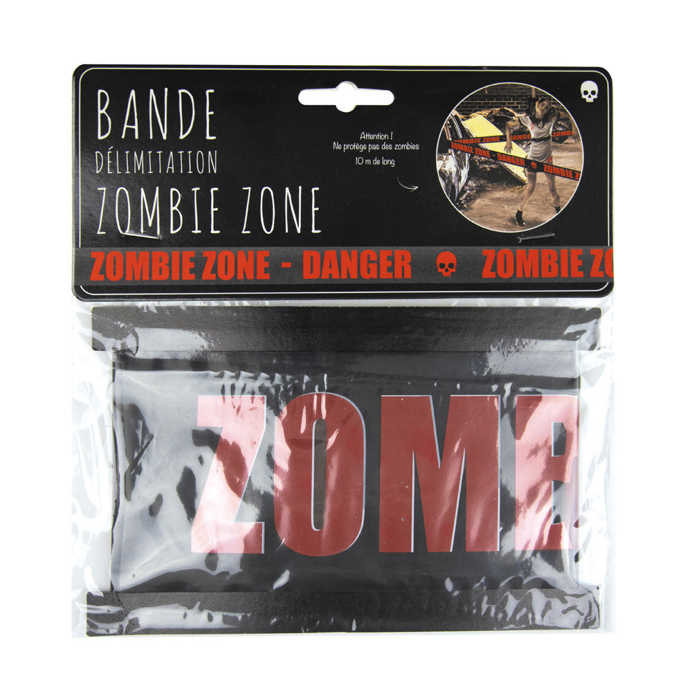 BANDE DELIMITATION ZOMBIE ZONE