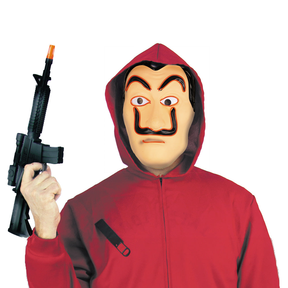 MASQUE BANDIT LED ROUGE