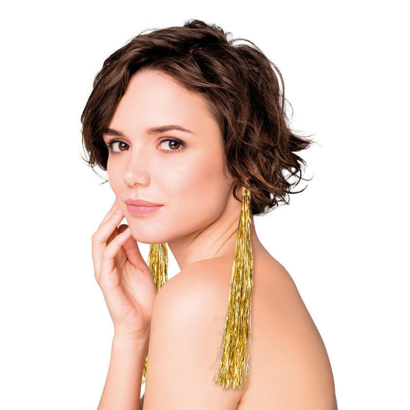 BOUCLES D'OREILLE LAMETTA X2 GOLD