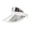 VISIERE BOULE DISCO ARGENT