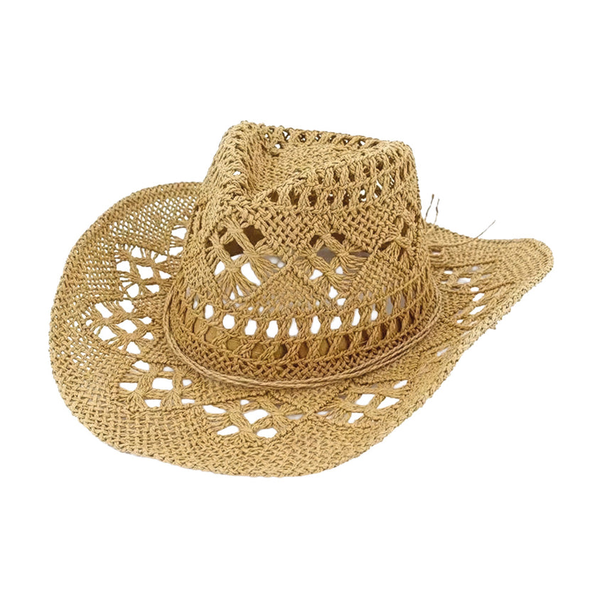 Chapeau de paille ajoure coachella 1