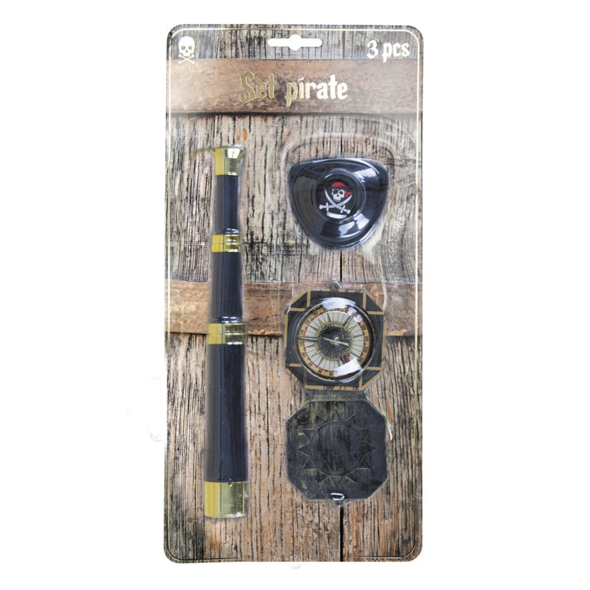SET 3 ACCESSOIRES PIRATE