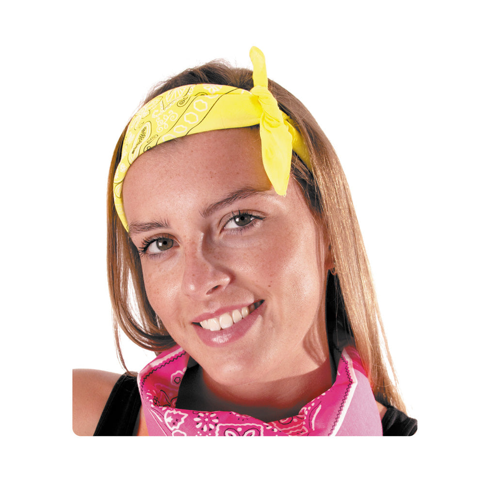 BANDANA NEON JAUNE