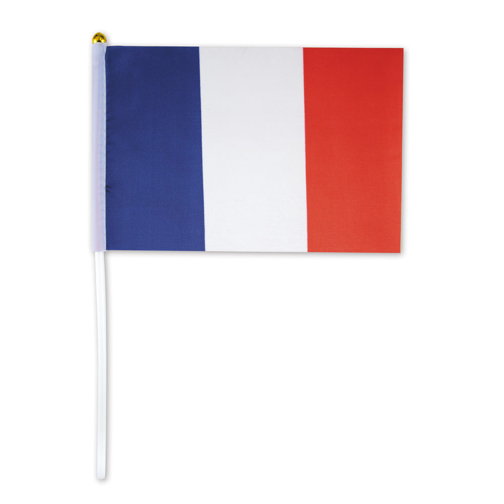 DRAPEAU FRANCE 14X21CM